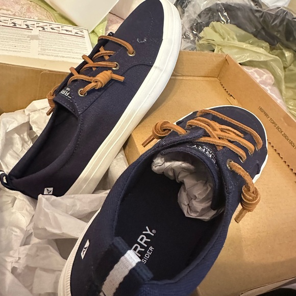 Sperry Shoes - Sperry Women’s Top Sider with Tan Laces